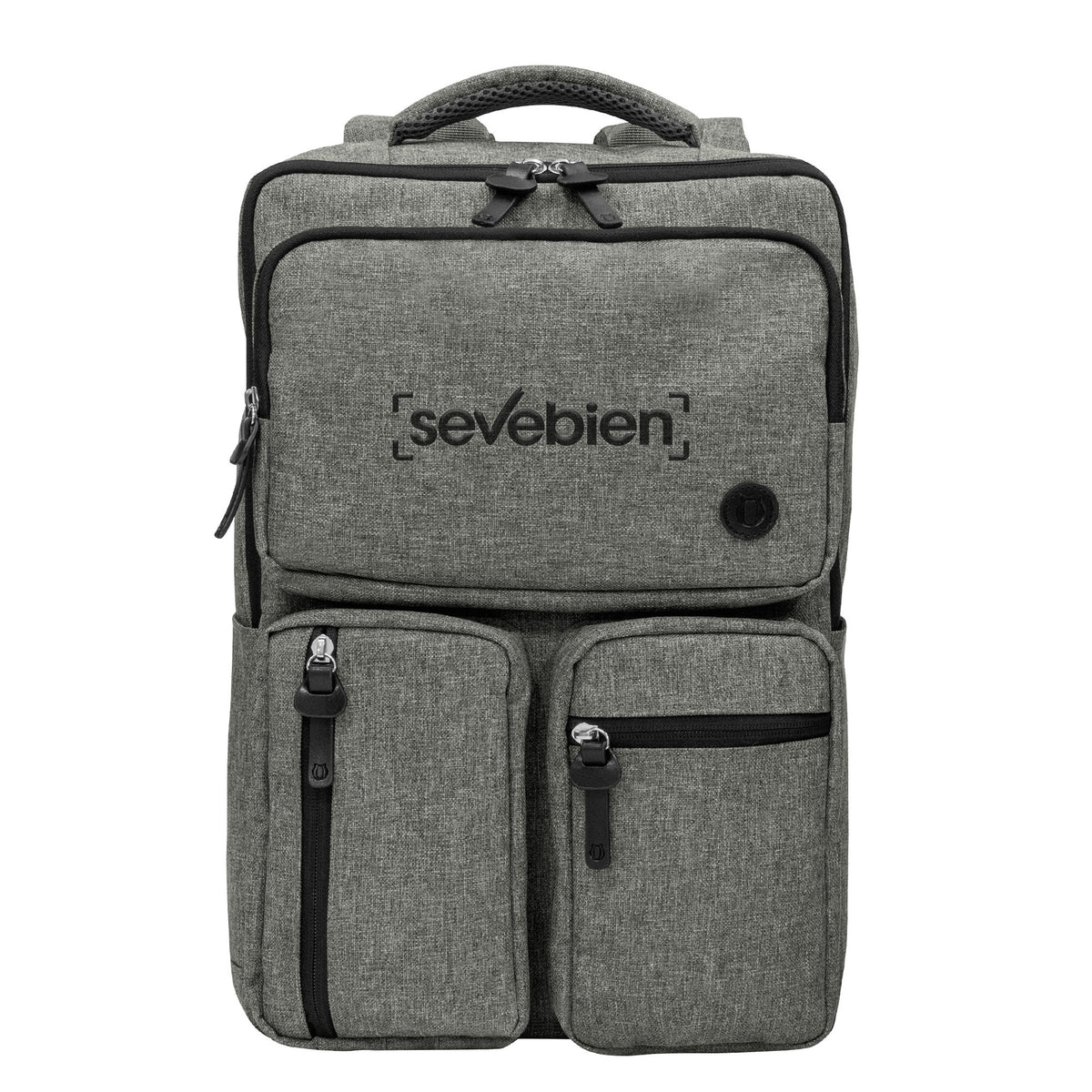 Mochila Urban 6 Gris+Negro