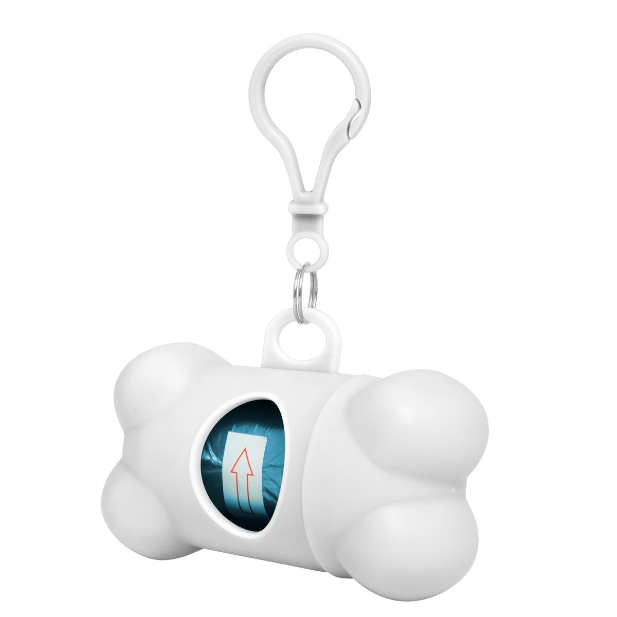 Dispensador de Bolsas Poodle Blanco