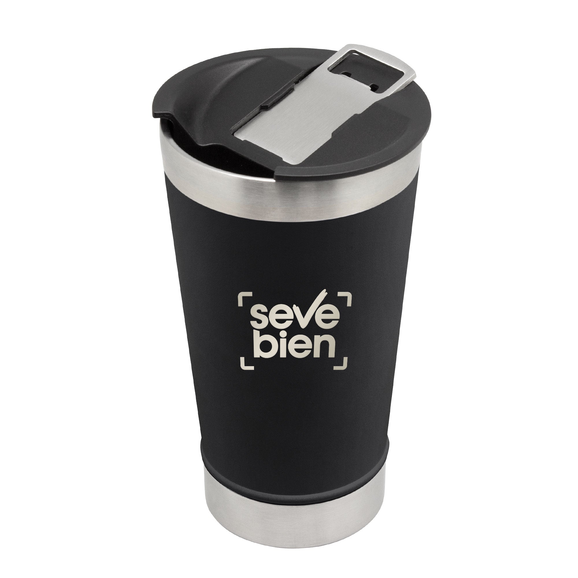 Mug Térmico Mug-Bar Negro