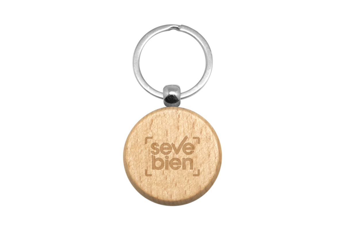 Llavero de Madera Rubí Madera